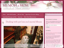 Tablet Screenshot of mentalillnessmom2mom.net